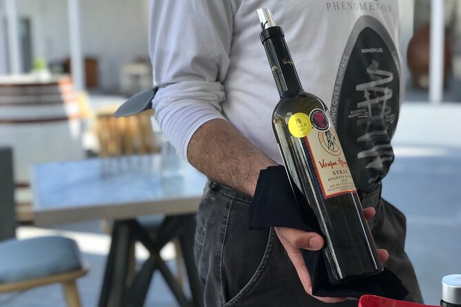 3 Wineries wine tasting & Greek Meal -Food and Wine pairing - The Greek meal makes the tasting more useful