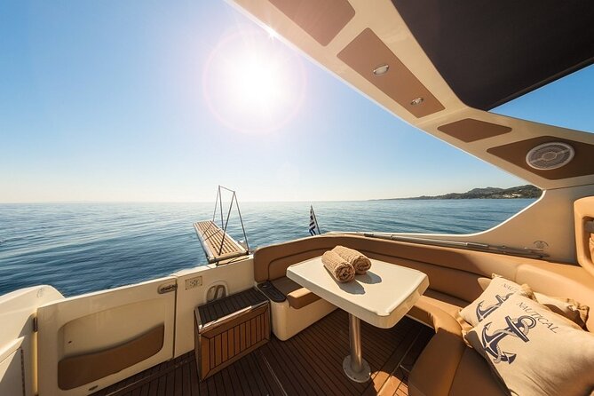 5 Hours Santorini Private Luxury Cruise with BBQ and Drinks - Swimming and Snorkeling in the Aegean