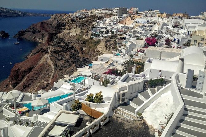 6-Hour Private Best of Santorini Experience - Red Beach: a volcanic shore best viewed with care