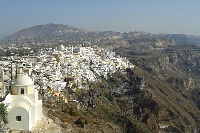 6 hours Private Full Santorini Highlights - Perivolos and Perissa’s long black-sand shore