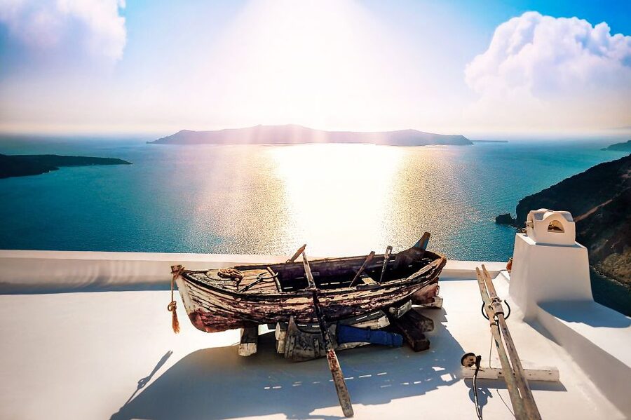 Agios Nikolaos-Elounda-Ierapetra: Santorini Day Tour Cruise - The fast ferry across the Aegean