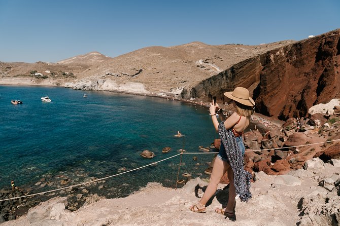 Archaeological Bus Tour To Akrotiri Excavations & Red Beach - Akrotiri Excavations and the world beneath the ash