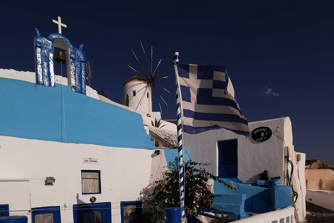 Authentic Santorini: A Self-Guided Audio Tour of Oia - Agioi Apostoloi church and the village away from the main crush