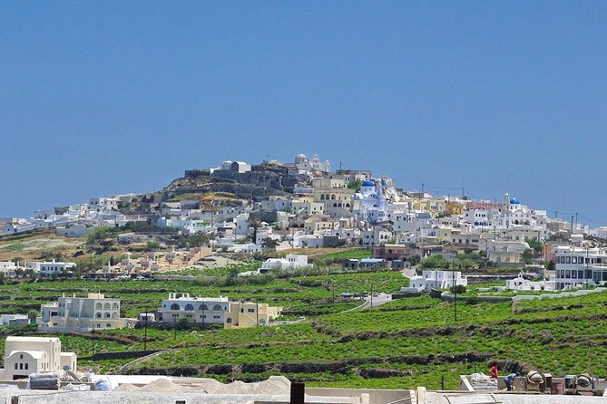 Best of Santorini, Private 4 hour Island tour including Oia - Santorini wine at Venetsanos or Santo Winery