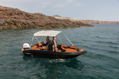 Boat Rental in Santorini License Free
