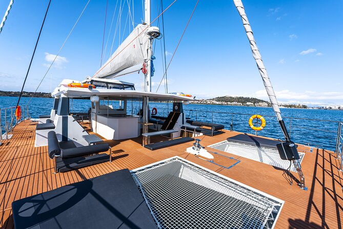 Comfort Max Catamaran Caldera Cruise with BBQ and Drinks - Day cruise or sunset cruise?