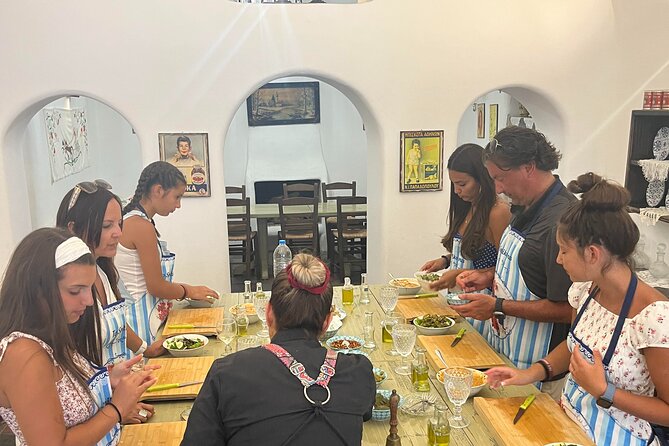 Cooking Class with Private Chef - prepare & enjoy local menu - The Santorini salad starts with local produce