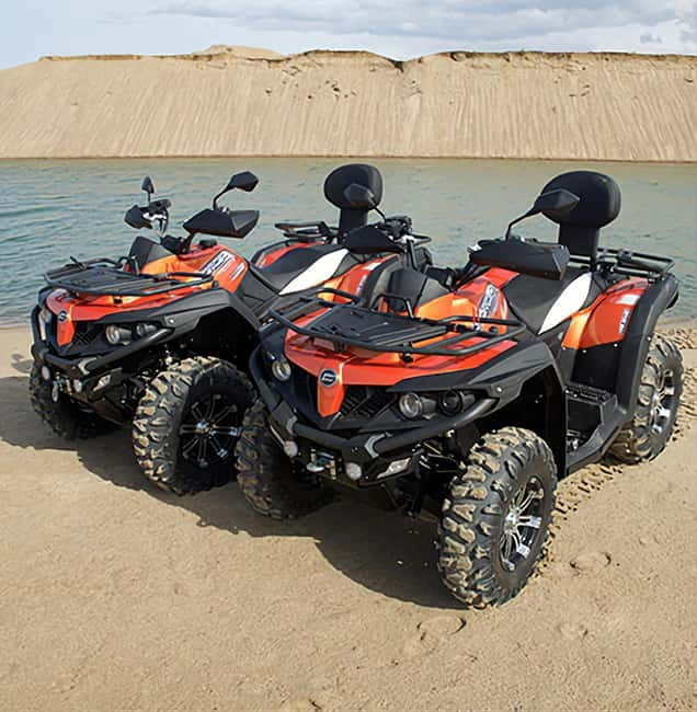 Discover Santorini on Quadbike Available with pick up! - Building a useful Santorini day