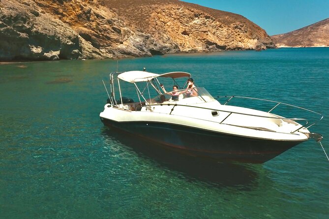 Explore Santorini and its volcanic wonders with Alex Private Boat - The captains and the feel of the service