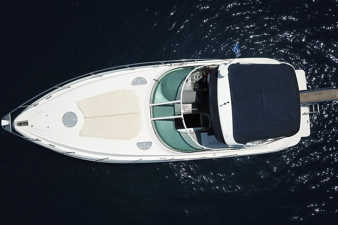 Explore Santorini’s volcano with Alex Private Boat Rental - Seeing Santorini from Fira Old Port