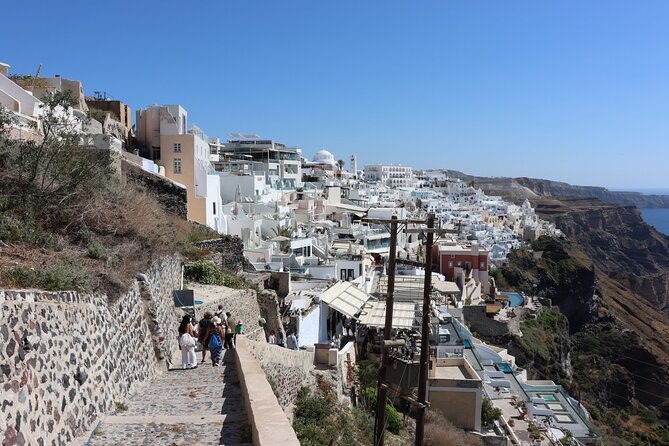 Fira Walking Tour: Explore Top Sights & Hidden Gems - Meeting point and booking caution