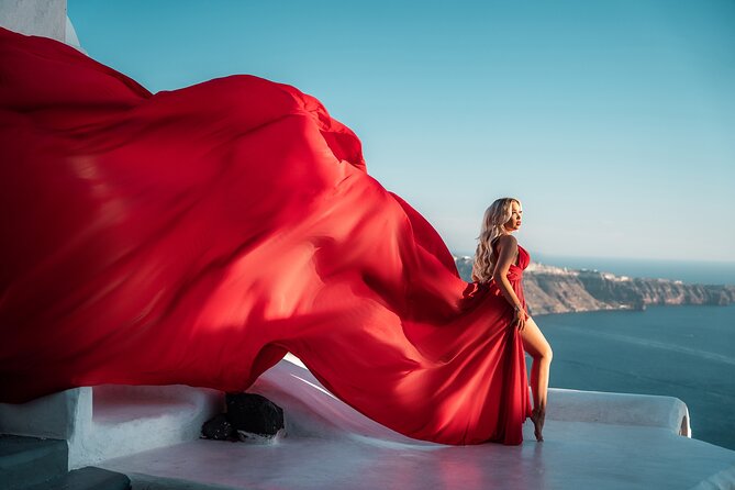 Flying Dress Express - What Oia adds to the shoot
