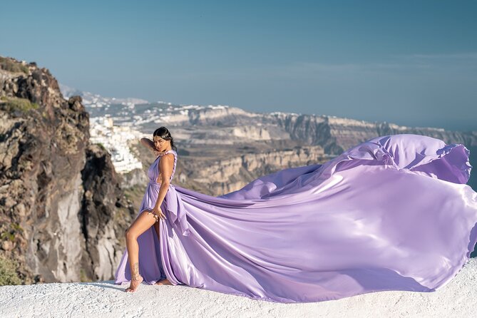 Flying Dress Photo © Photoshoot in Santorini: Express Package - What happens when the camera comes out