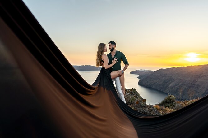 Flying Dress © Photoshoot in Santorini: Happy Birthday Package - Hair and Makeup Before the Camera
