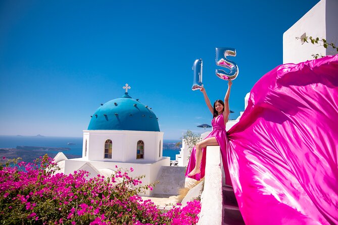 Flying Dress Photoshooting Santorini - Is $476.57 per person a fair price?