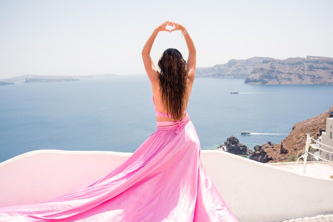 Flying Dress Santorini Photoshoot - Choosing a Flyoia dress