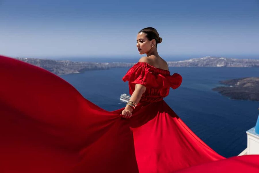 Flying Dress Santorini - Choosing your dress from more than 60 styles