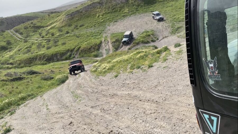 From Fira: Santorini Wrangler Jeep Convoy Tour & Villages - Key points at a glance