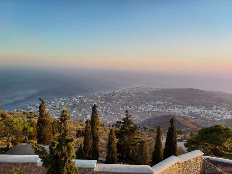 From Oia & Thera: Santorini Villages Guided Tour with Pickup - Oia and the blue domes