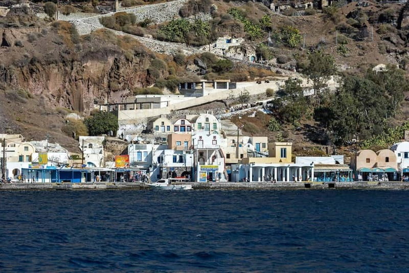 From Santorini: Volcano Cruise With Oia Sunset - Swimming in Palea Kameni’s sulfur water