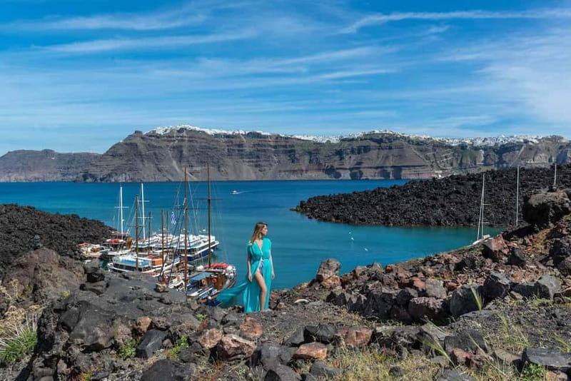 From Santorini: Volcano Cruise With Oia Sunset - What the $67 price really covers