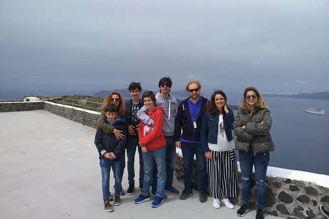 Full Day Private Tour to Santorini - Mount Profitis Ilias reaches Santorini’s highest point
