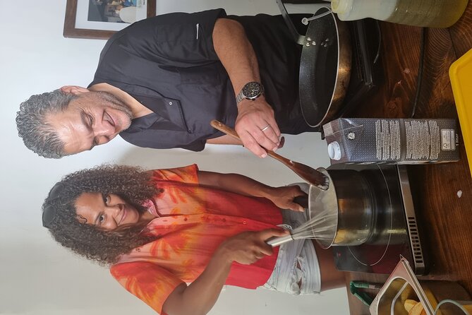 Greek Cuisine Cooking Class in Santorini with Recipes and Wine - The meal at the end is part of the value