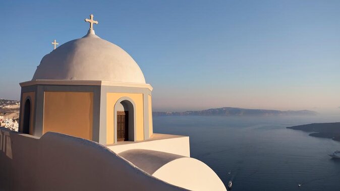 Half-Day Santorini South Coast and Akrotiri Tour from Fira - Prophet Elias at 550 meters above the sea