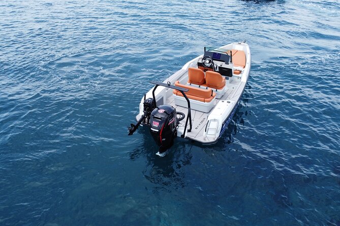Half Day Saxdor Boat Rental in Santorini - Starting at Vlichada Marina on Santorini’s south coast