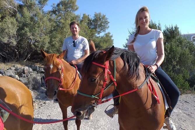 Horse Riding: Explore Secret Thera - A quiet start in Megalochori