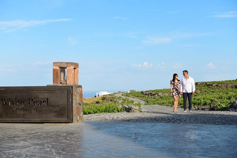 Imerovigli: Premium Wine Tasting with Caldera and Sea Views - Staying for food, wine, and sunset