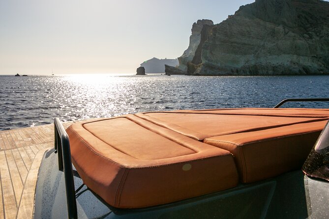 Luxury Private Power Catamaran Tour in Santorini - Starting below Oia at Ammoudi Bay