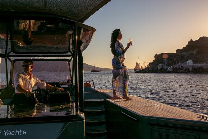 Luxury Private Power Catamaran Tour in Santorini - What the price really buys you