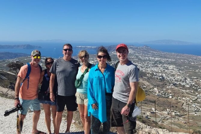 My Ultimate Full-Day Private Santorini Road Trip - Red Beach for a volcanic photo stop