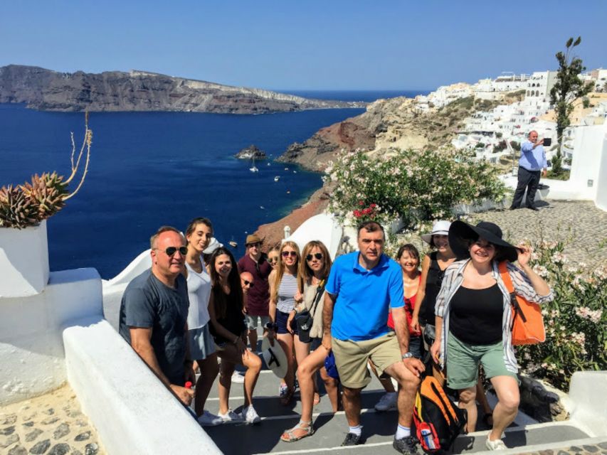 North Santorini: Private Tour with Oia Sunset by Natives - Imerovigli above the caldera