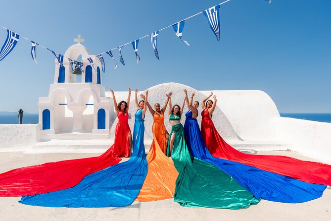 Oia Flying Dress Photoshoot Santorini - Is $342.45 a fair price?