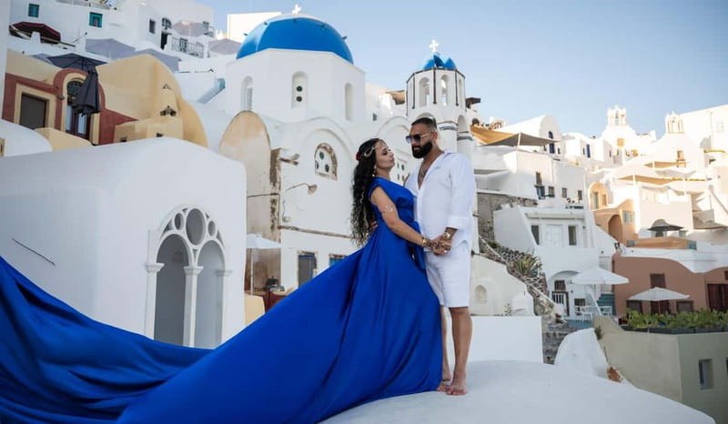 Oía: Santorini Professional Photoshoot with Edited Photos - What happens during the 30 minutes