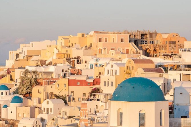 One Day in Santorini from Cruise Ship: Ultimate Island Tour - Pyrgos adds a hilltop view above the village