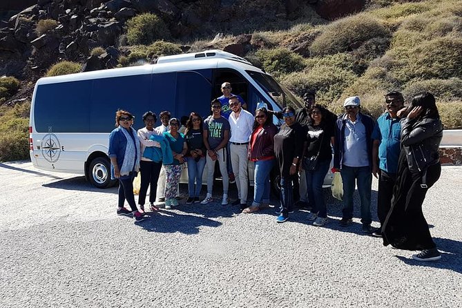 Private 8h tour on Santorini - Two hours at Perissa Black Sand Beach