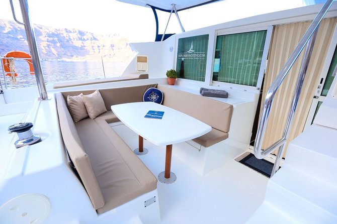 Private All Inclusive Day Cruise with Full Greek Lunch - Nea Kameni and the sulphurous hot springs