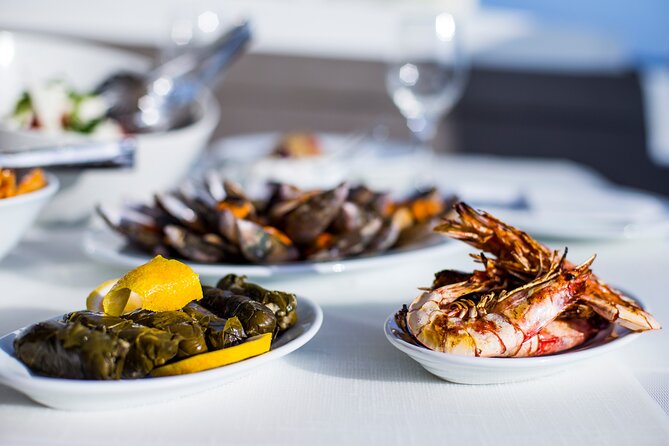 Private Beautiful Day or Romantic Sunset Cruise with Meal and Drinks - A Greek meal cooked while you sail