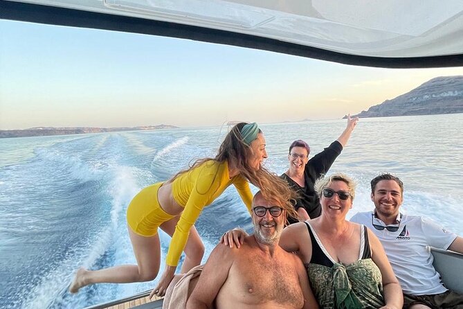 Private Caldera Cruise with Motor Yacht in Santorini - Key points at a glance
