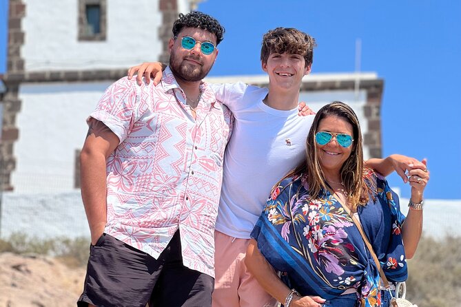 Private Customized Santorini Land Tour with a Local Driver - Pyrgos and Profitis Ilias bring you uphill
