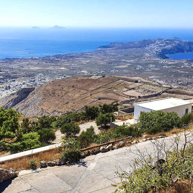 Private Full-Day Tour with winery visit - Imerovigli and Firostefani frame the caldera
