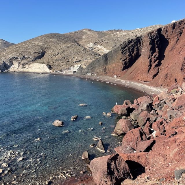 Private Full-Day Tour with winery visit - Prophet Ilias shows Santorini from above
