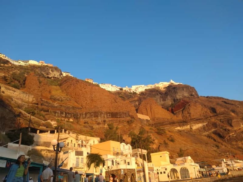 Private, fully customizable cruise in Santorini's caldera - Drinks, snacks, and the practical comfort level