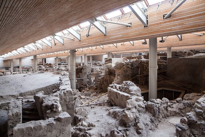 Private Guided Tour of Akrotiri Excavations in Santorini - The eruption and the Atlantis question