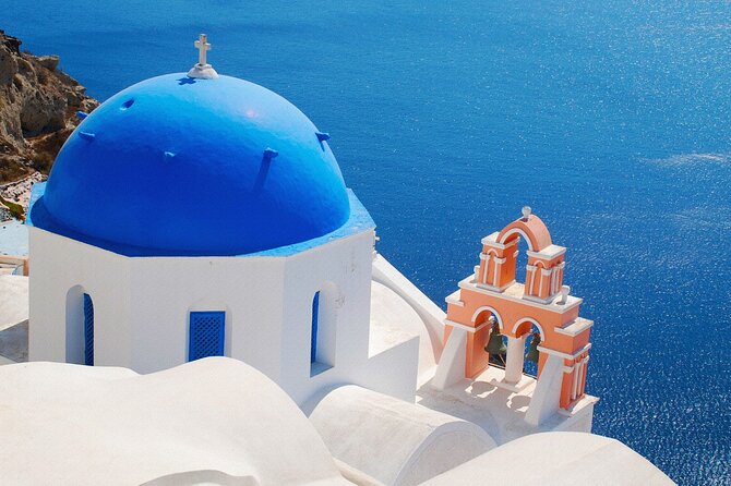 Private Half day - Best of Santorini and Wine Tasting tour - Fira: Santorini’s capital above the volcano