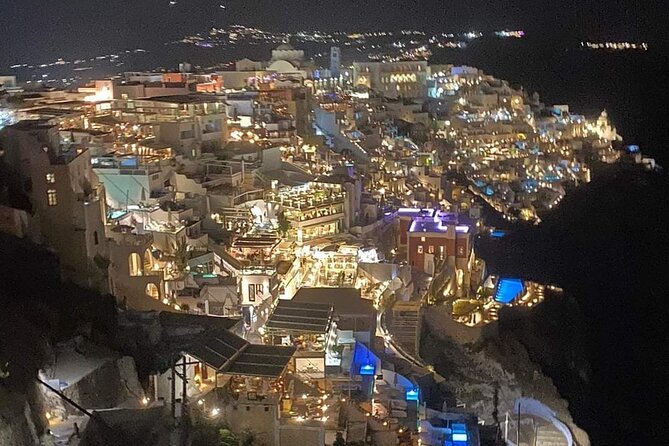 Private Half Day Guided Tour Visit to Santorini - Perissa’s black sand coast