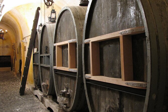 Private Half Day Tour with Wine Tasting in Santorini - Wine tasting at Santo Wines
